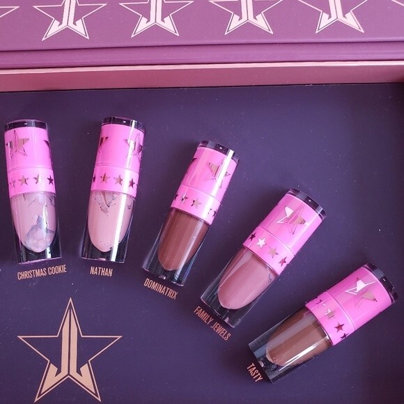 Jeffree Star Mini Velour Liquid Lipstick Set in Nudes - Picture 5 of 6